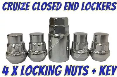 Locking Wheel Nuts S Closed M12x1.5 For Mitsubishi L200 L300 Pajero Shogun • $14.78