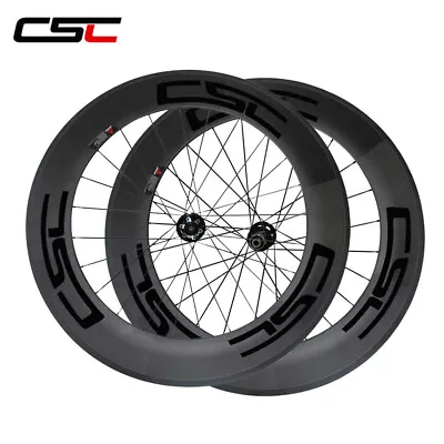 $357.85 • Buy Disc Brake 38mm 50mm 60mm 88mm U V Shape 6 Bolt Carbon Road Cyclocross Wheelset