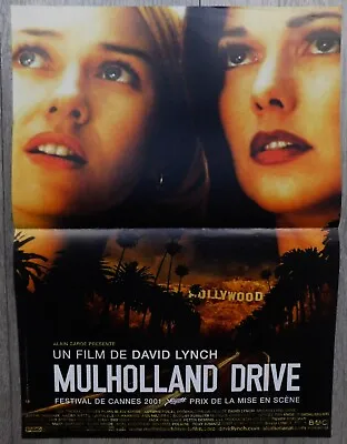 Mulholland Drive French Movie Poster Original 15 23 2001 David Lynch Watts • $125