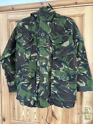 Smock Combat Woodland Windproof Hooded Camouflage Army Jacket Coat Size 170/104 • $21.15