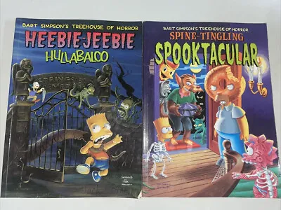 Bart Simpson's Treehouse Of Horror: Heebie-Jeebie Hullabaloo & Spine-Tingling • $30