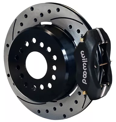 Wilwood Disc Brake Kitrear Pbmopar/dana 602.36 drilled Rotorsblack Calipers • $1089.99