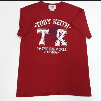 Toby Keiths I Love This Bar & Grill Las Vegas Mens Short Sleeve T-Shirt Size M • $18.23