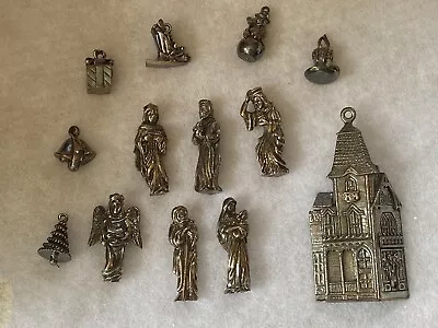 Miniature Metal Ornaments & Nativity Figures Ornaments • $19.99