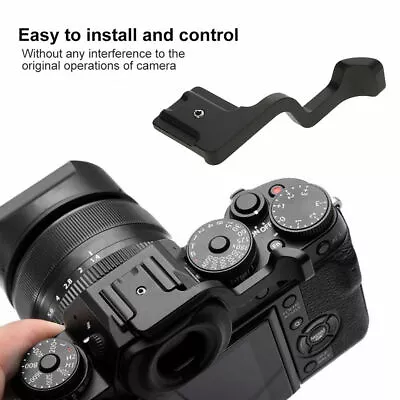 Hotshoe Thumb-Up Grip Handle For Fujifilm Fuji X-T1/X-T2/X-T10/X-T20 • $17.14