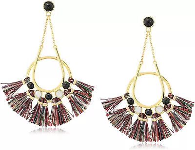 Rebecca Minkoff Utopia Tassel Chandeliers Drop Earrings $78 Tags #RM213 • $17.99