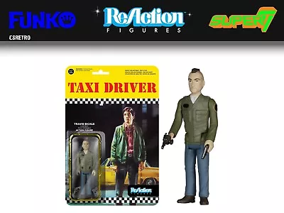 Travis Bickle Taxi Driver Movie Funko Pop Reaction Action Figure Super7 Toy NEW • $17.95