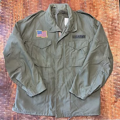 Vintage Rambo First Blood M65 Military Jacket USA Army Field Coat Fits XL-2XL • $215