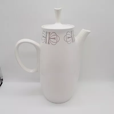 Rare Vintage Franciscan Whitestone Ware Teapot Mid Century Modern 4 Cups ! • $70