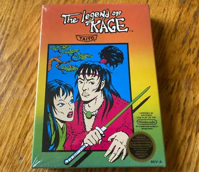 Circle Seal The Legend Of Kage Complete In Box Nintendo Nes Factory MINT • $48.57