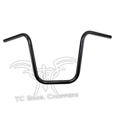 TC Bros. 1  Narrow Apes Handlebars 12  Black Bobber Sportster Chopper Dyna Fxr • $99.95