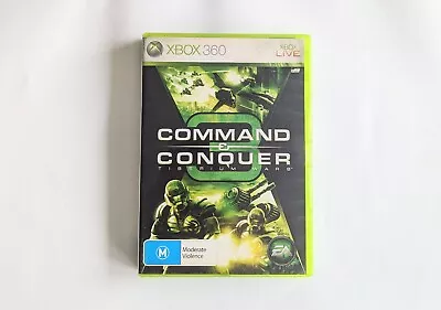 Xbox 360 - Command & Conquer 3 Tiberium Wars (Complete With Manual) • $10.75