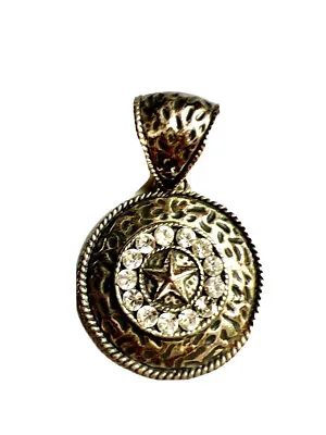 Montana Silversmith Star Medalion Necklace Concho Pendant • $42