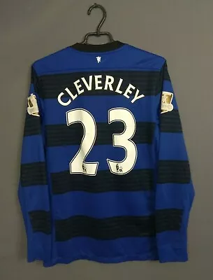 Cleverley Manchester United Jersey 2011 2013 Away SMALL Shirt Nike Ig93 • $50.99