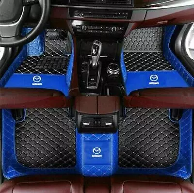 Luxury For Mazda 5 Car Floor Mats 2004-2018 Carpets Cargo Liners Waterproof Rugs • $97.09