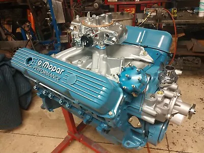 MOPAR 440 ENGINE ASSEMBLY HP HYD CAM IRON HEAD Street/strip 500hp Ready 2 Run • $9995