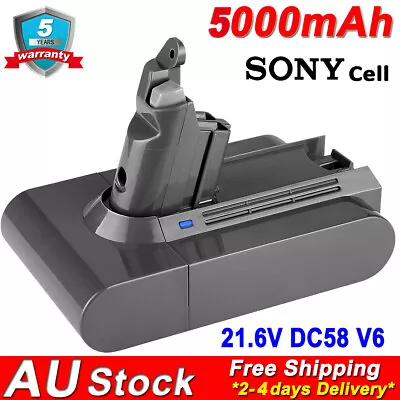 For  V6 Animal /Slim 6.4Ah BATTERY DC58 DC61 DC62 DC74 SV03 SV04 Sony Cell • $28.49