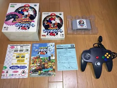 Mario Kart 64 Controller Bundle Box CIB Nintendo 64 N64 In Stock Japan Import • $74.90