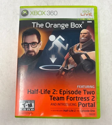 $11.95 • Buy Case And Manual Only NO GAME The Orange Box Xbox 360 Authentic