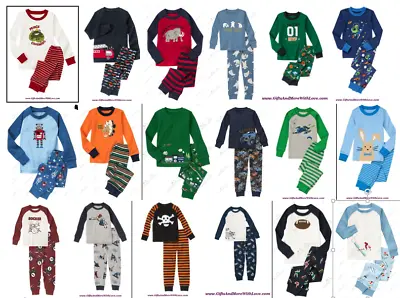 Gymboree NWT GYMMIES PJS SLEEPWEAR PAJAMAS BOYS 6-12 12-18 ~ U PICK SIZE / THEME • $9.57