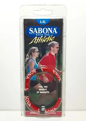 Sabona Magnetic Athletic Bracelet 1200 Gauss Magnets Minus Ions Titanium L - XL • $9.79