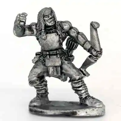 Half Orc With Bow Lowered 28mm Unpainted Metal Wargames • £2.42