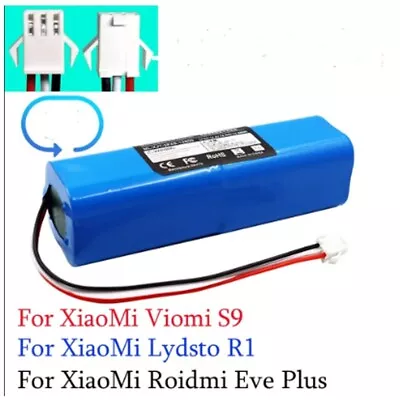 Robot Vacuum Cleaner 14.4V Battery For Viomi S9 Lydsto R1 S1 G2 Roidmi Eve Plus • $55.66