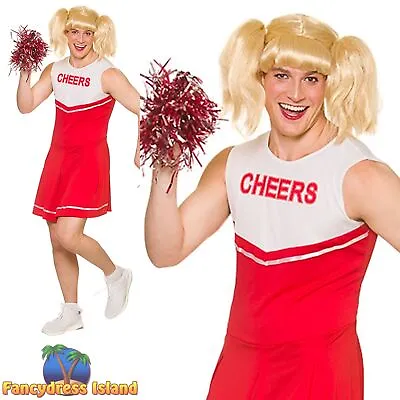 £15.89 • Buy Wicked Hot Cheerleader Cheer Stag Do Adults Fancy Dress Costume
