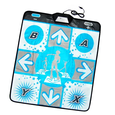 Dance Mat For Nintendo Wii Hottest Party Game Dancing 2 Stage Pad Non Slip • £16.99