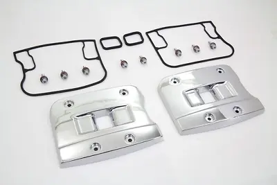 Harley FXR Top Rocker Box Cover Set FXST FLT FXD FLST  Chrome V-Twin 43-9170 X7 • $131.56