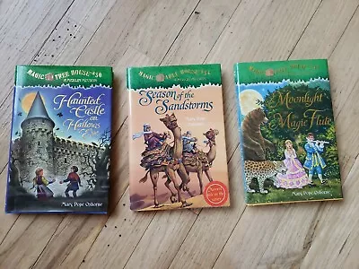 Merlin Mission Lot 3 Magic Tree House Osborne Books 30 34 41 Hardcover W/DJ • $13.99