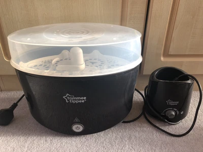 £10 • Buy Steriliser-baby Bottle And Bottle Warmer Set By Tommee Tippee
