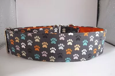 Greyhound/Lurcher/Saluki 1.5  Satin Lined Cotton House Collar • £10