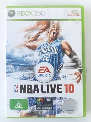 EA SPORTS NBA LIVE 10 (Microsoft Xbox 360 2009) • $10