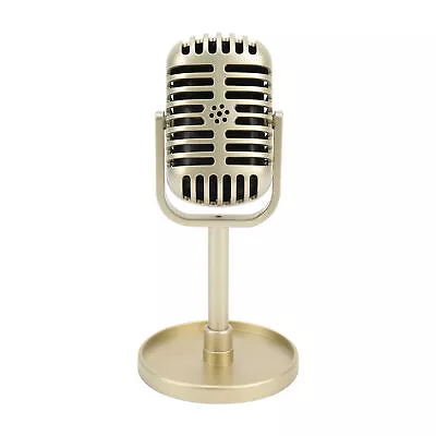 Classic Prop Microphone Durable Karaoke Prop Mic Portable Fashionable For • $15.49