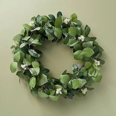 26  Faux Skimmia Wreath - Hearth & Hand With Magnolia • $23.99