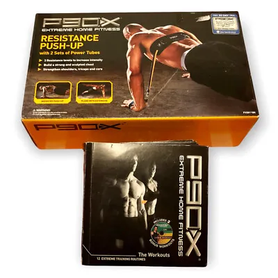 P90X Resistance Push-Up + 12-DVD Extreme Home Fitness Workout Set • $40.49