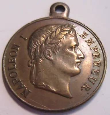 Napoleon 1853 Tomb Opening Medal Ef+in Clear Flip • £29.99