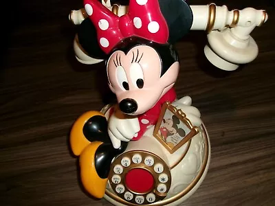 Lot  11 Vintage Disney Desk Telephone Minnie Mouse Collectible - See Description • $75