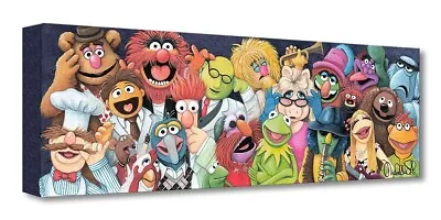 Muppets Disney Fine Art Michelle St. Laurent Lt Ed TOC Print Back Stage At Show • $150