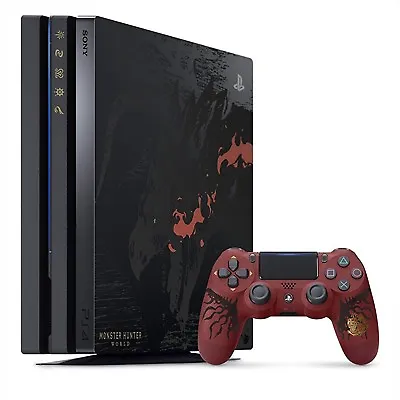 $949.86 • Buy PlayStation 4 Pro Console MONSTER HUNTER WORLD LIOLAEUS EDITION PS4 F/S JAPAN