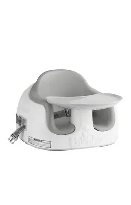 Bumbo Baby 3 In 1 Multi Seat With Tray Floor High Chair Booster Grey • $39.99