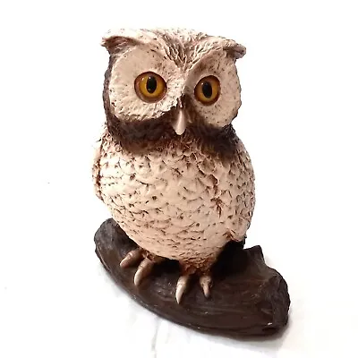 Vintage Owl Figure Mid Century Style Universal Statuary Corp 1983 9.5  Tall • $11.99