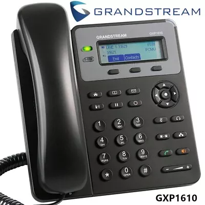 Grandstream GXP1610 VoIP IP Phone 3 Way Conferencing 1 SIP 2 Call • $46.69