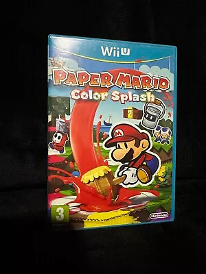 Paper Mario Color Splash (Wii U 2016) • $119.95