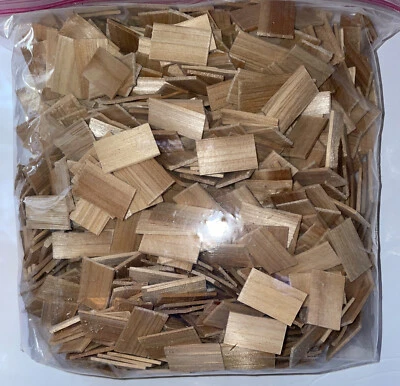 $32.99 • Buy Dollhouse Miniature Rectangular Cedar Roof Shingles 1-1/4” X 3/4” Approx 875 Pcs