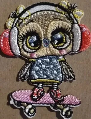 $6 • Buy Owl Embroidered Iron On Patch