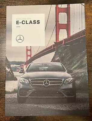 2020 MERCEDES E-CLASS 60-page Original Sales Brochure • $16.88