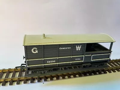 £5 • Buy Bachmann GWR 20 Brake Van- Oswestry - Grey- 56590- OO
