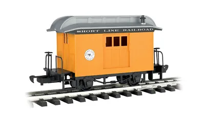 BACHMANN G SCALE 97096 Lil Big Hauler Short Line Railroad Yellow BAGGAGE Car   • $16.95